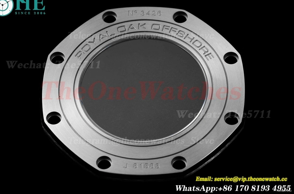 RSF RU A3126 44mm Royal Offshore SS Blue Stk Grey Oak 1218